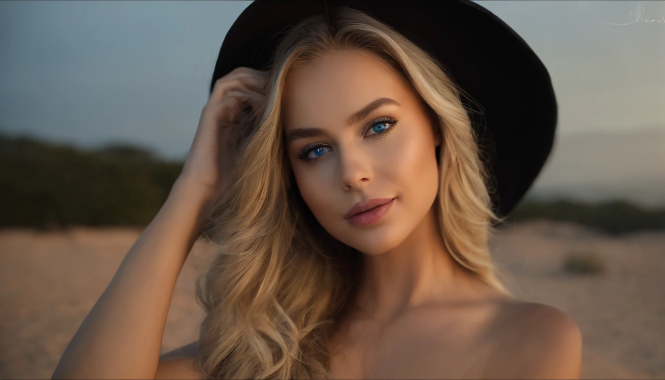 arafed woman fully , sexy girl with blue eyes, ultra realistic, meticulously detailed, portrait sophie mudd, blonde hair and large eyes, selfie of a young woman, , violet myers, without makeup, natural makeup, looking directly at the camera, face with artgram, subtle makeup, stunning full body shot, in night club , medium to large size bust