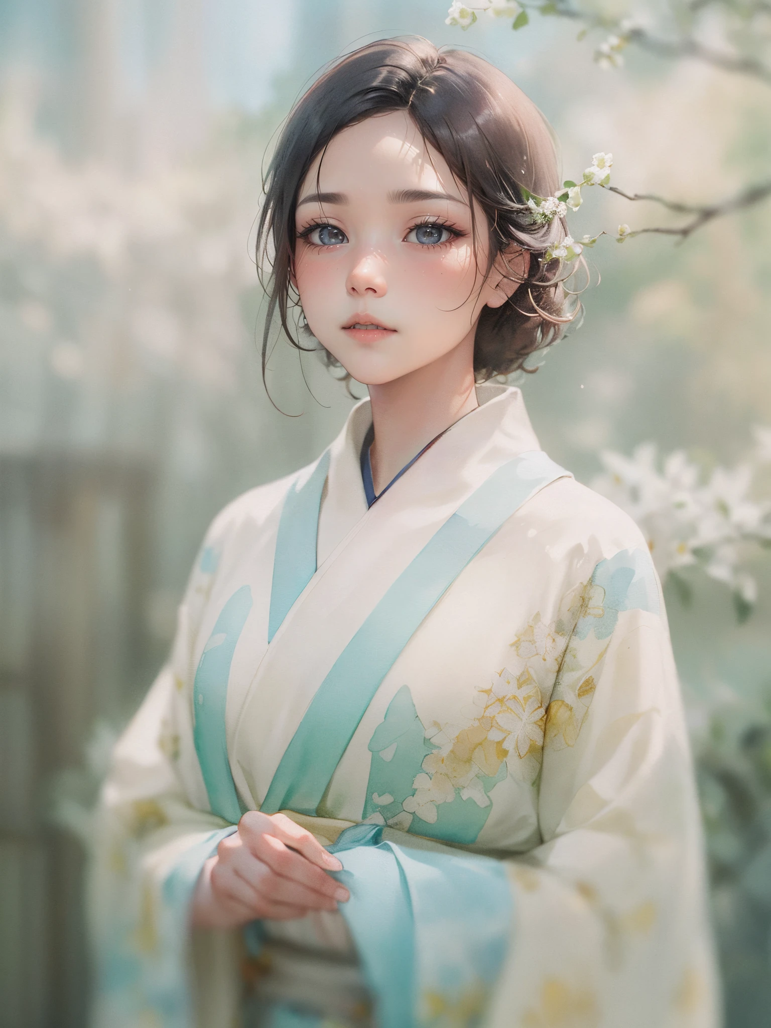 gentle and warm expression