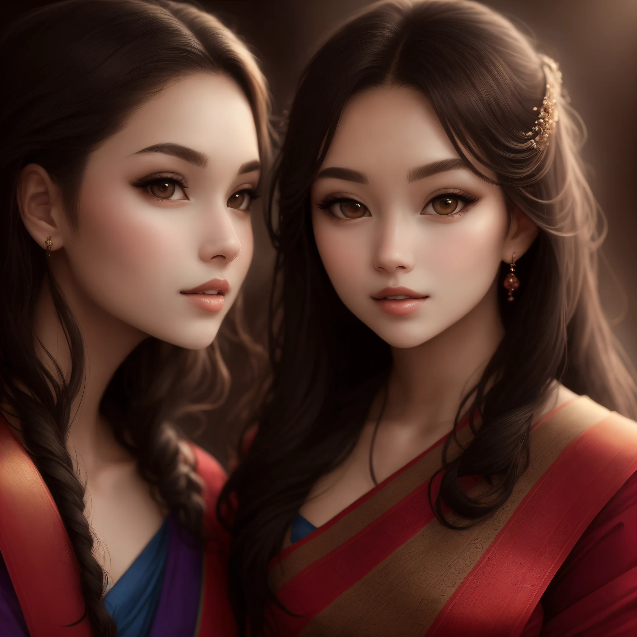beautiful women,beautiful face,sari