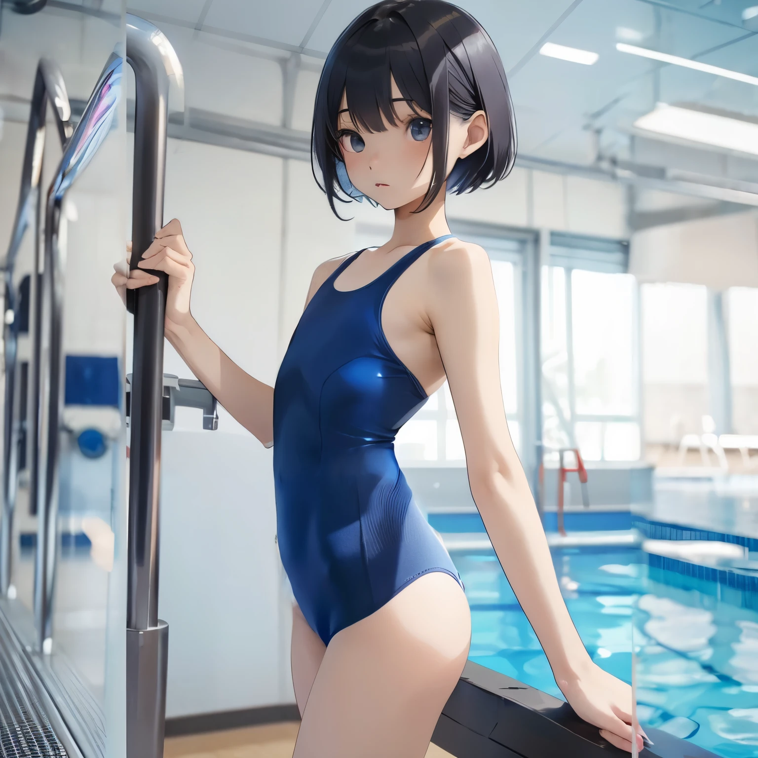 turn the color to navy‐blue