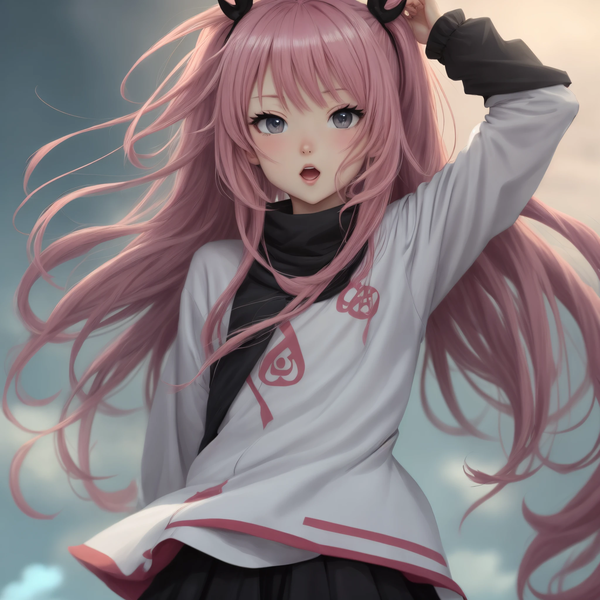 crazy anime hair