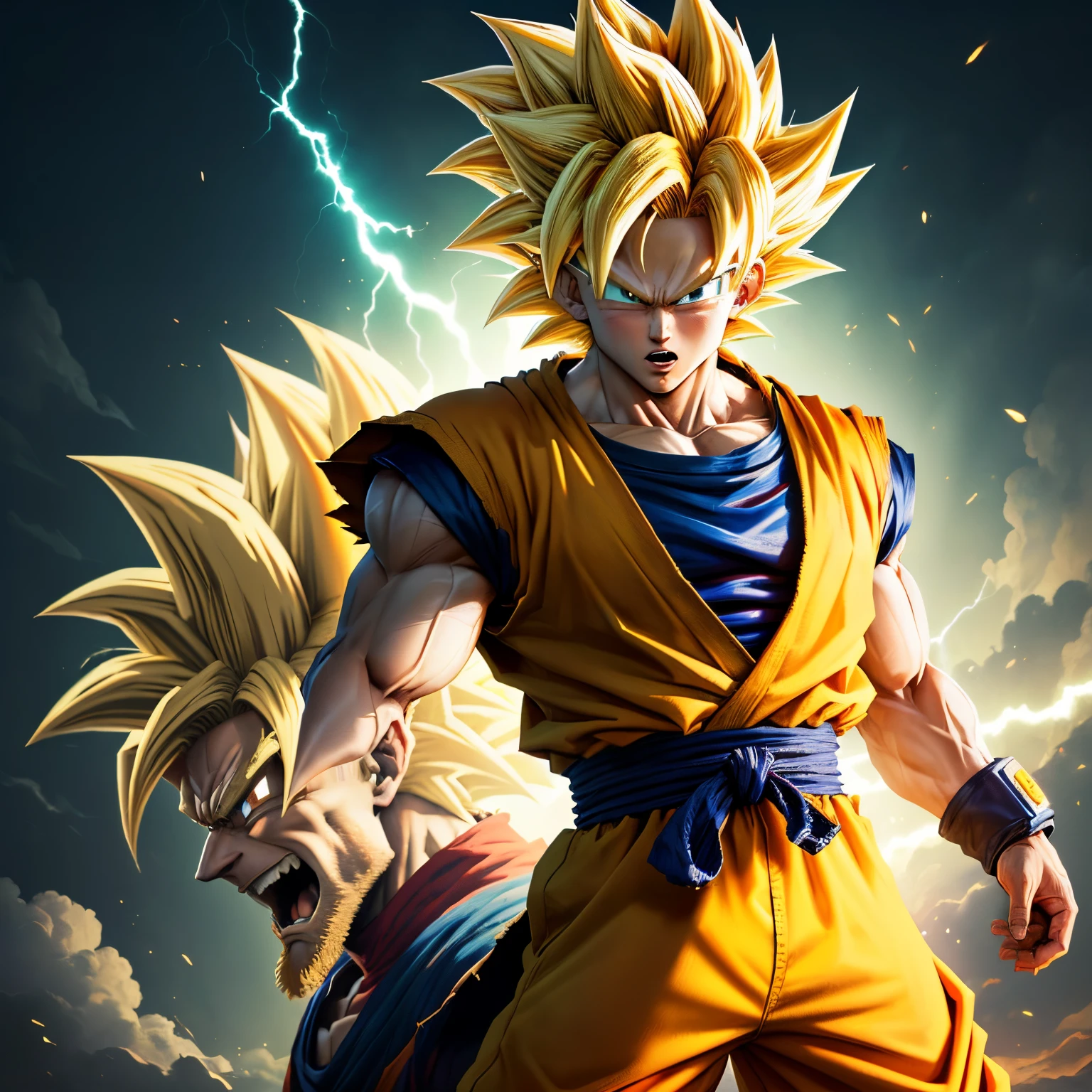 Super Saiyan Blonde Dragon Ball Son Goku