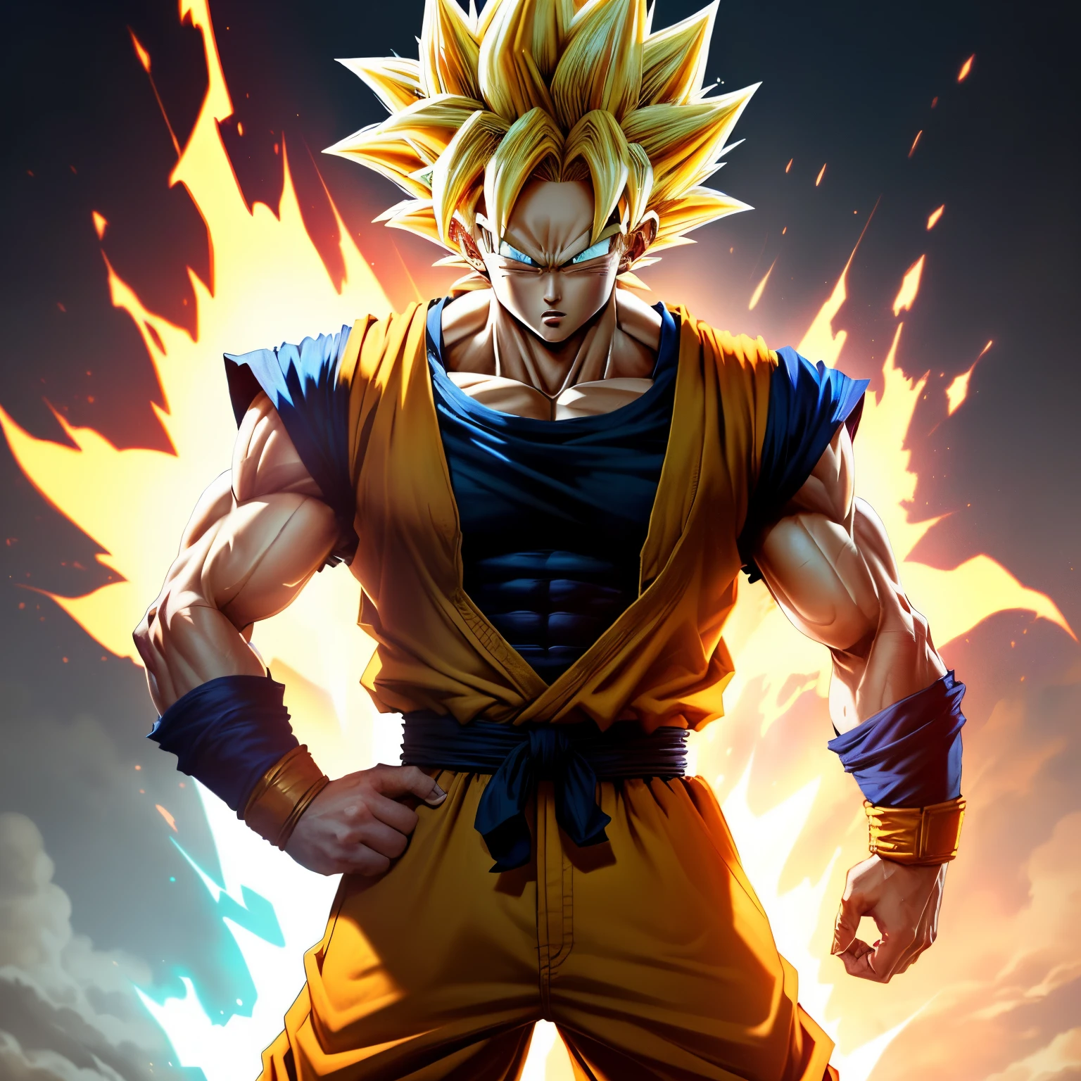 Super Saiyan Blonde Dragon Ball Son Goku