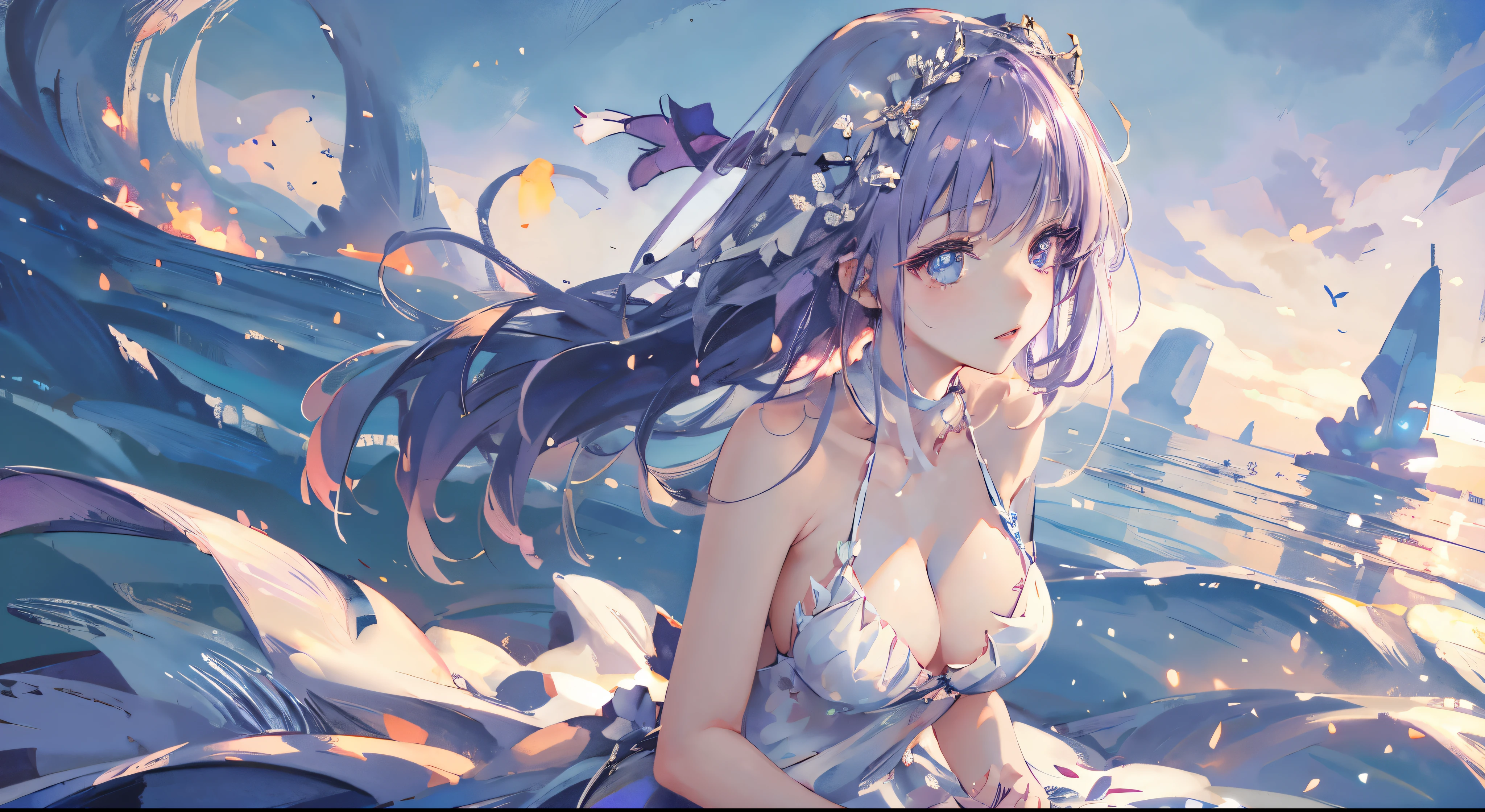 The eyes are delicate,Detail optimization