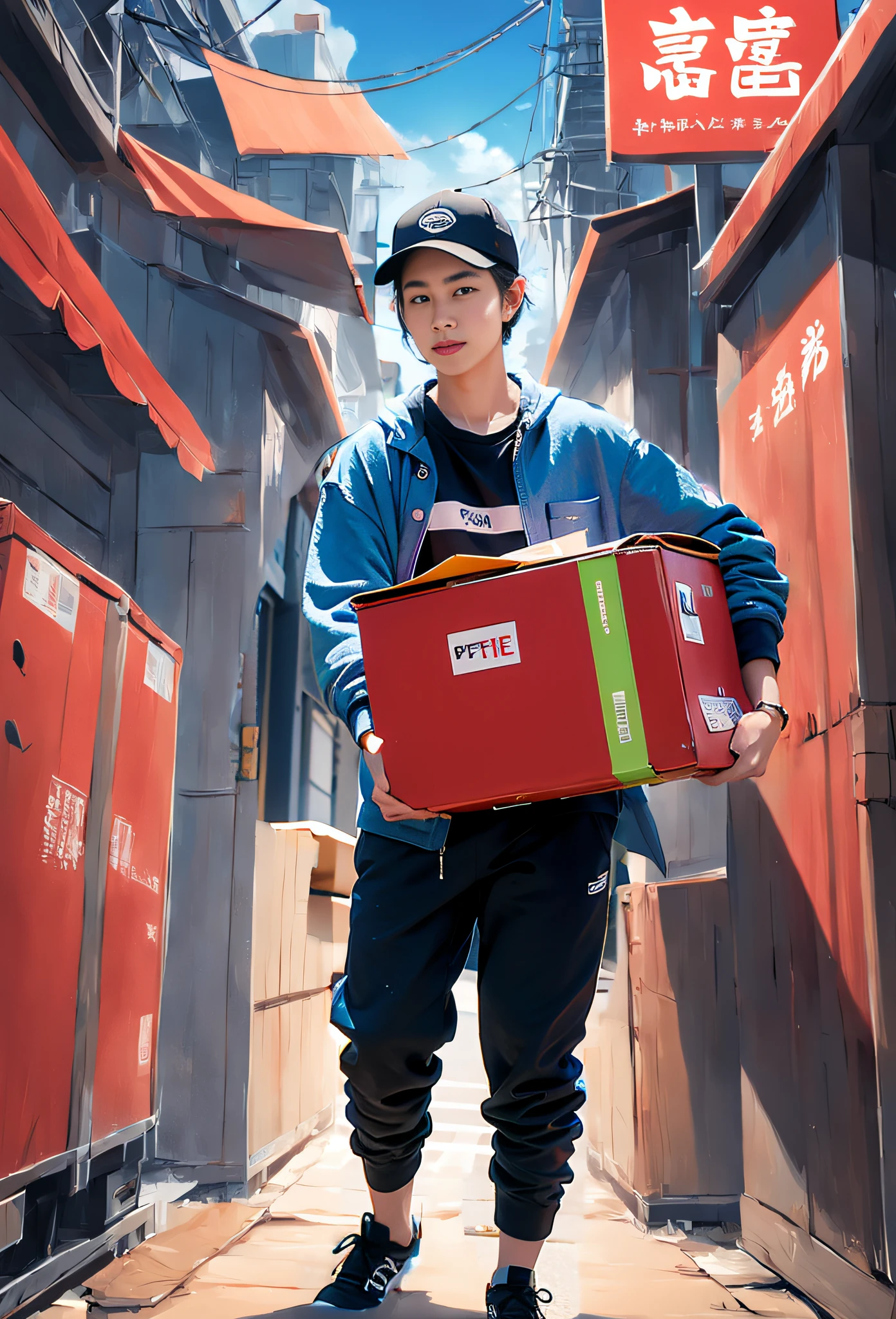 Take the box,Fast delivery