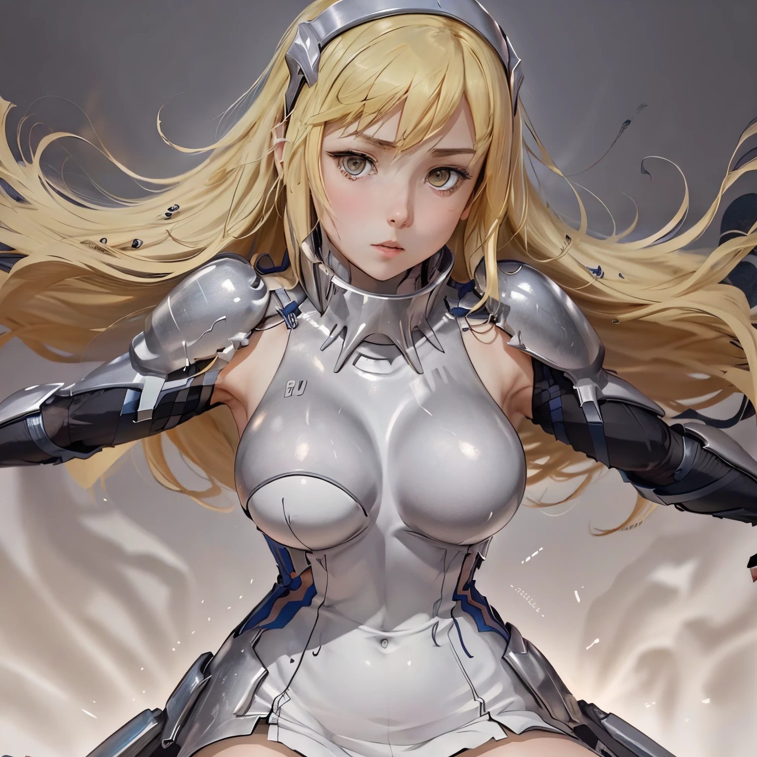 Ais Wallenstein fazendo ahegao, Open knees , corpo inteiro, pernas grossas,coxas, meias longas