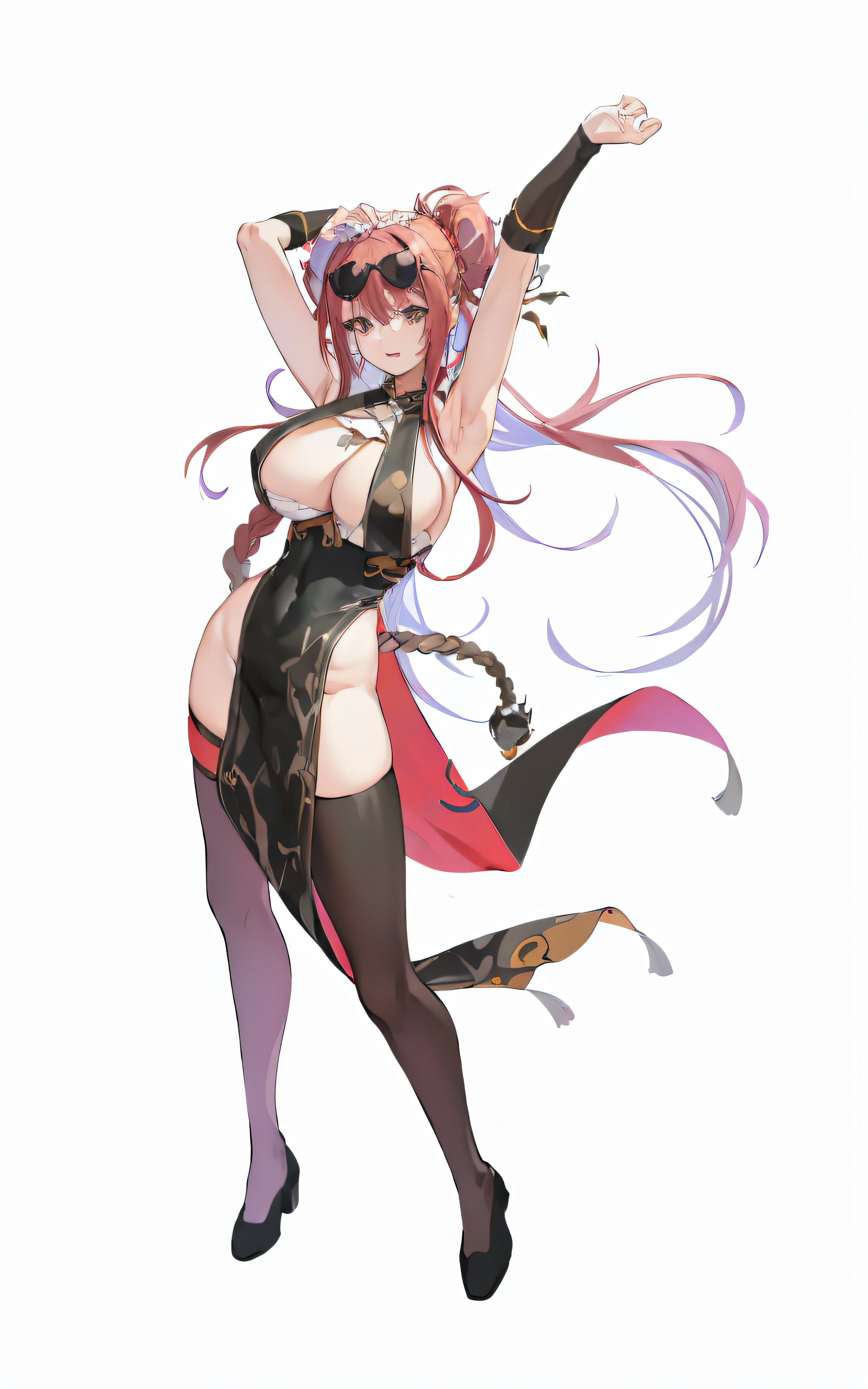 《Azure route》人物, Anime full body illustration,quadratic element