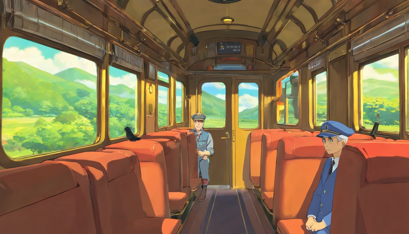 Train driver,uncles,drive a train,train cab