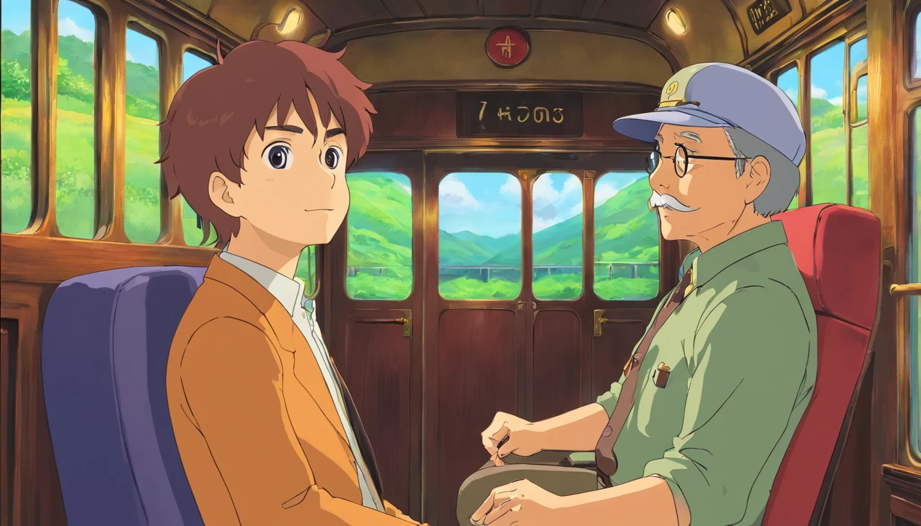 Train driver,uncles,drive a train,train cab