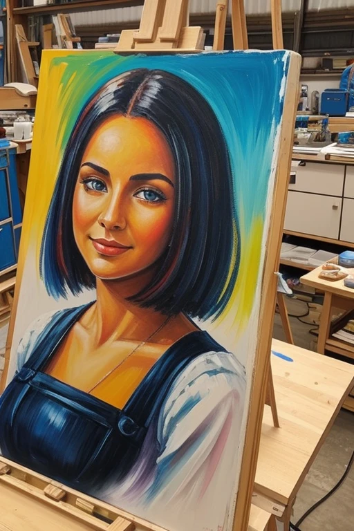 Bitte das Bild soll nach alter Technik gezeichnet werden. The colors should be done with oil paints