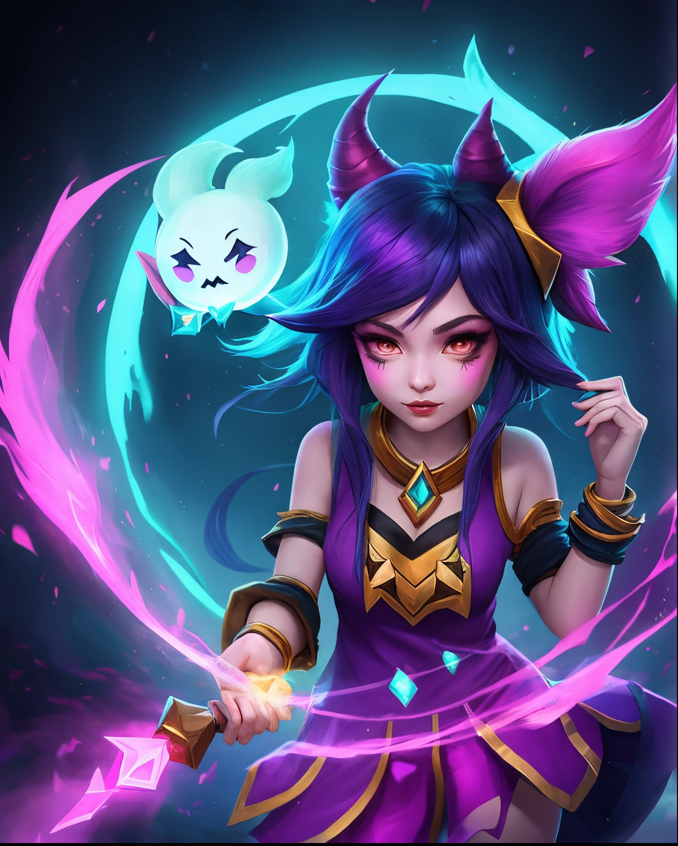Neeko from league of legends as a ghost