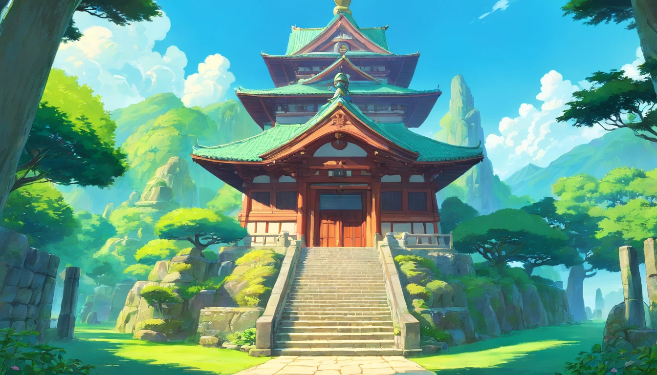 Beautiful temple
