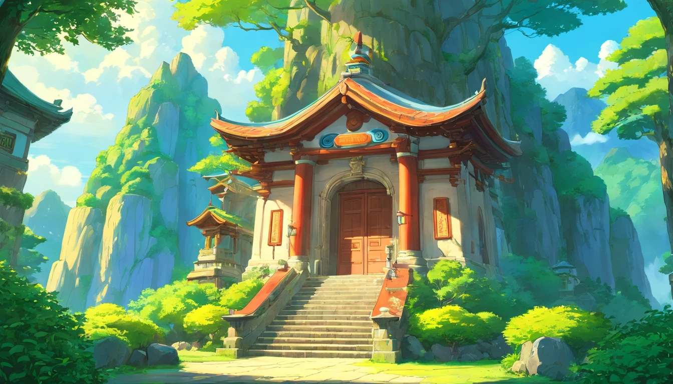 Beautiful temple