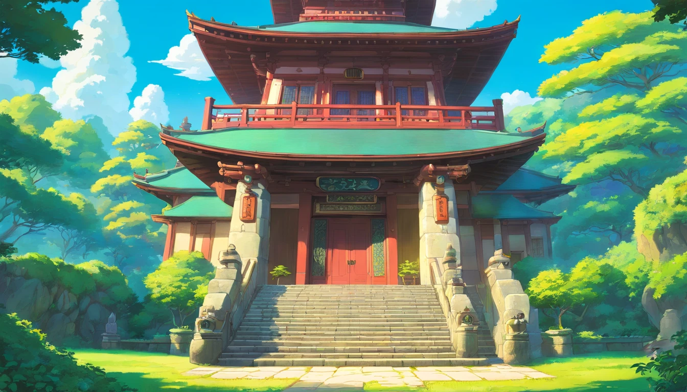 Beautiful temple
