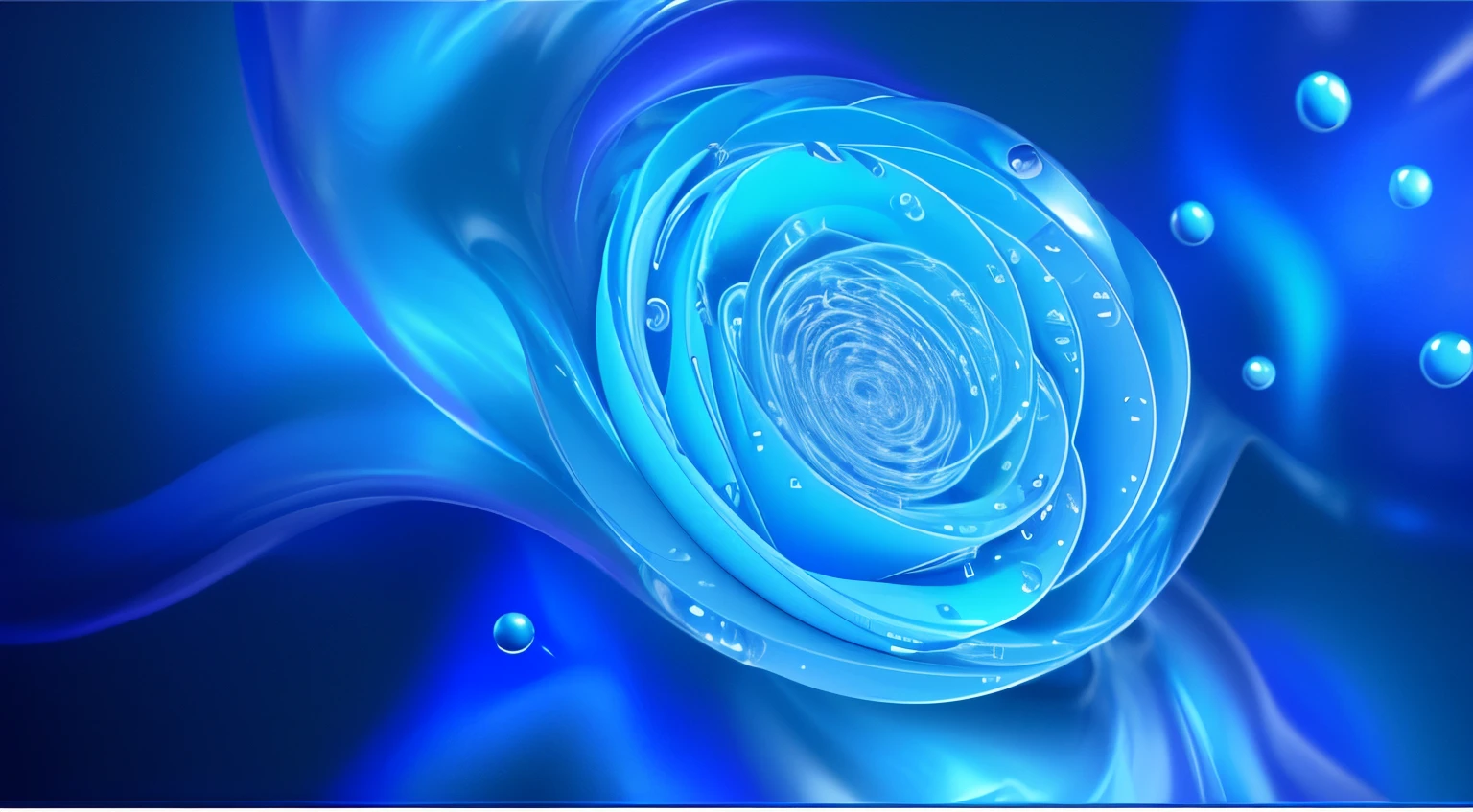 Energy ball in the middle of vision, Light texture, The logo with c on the background