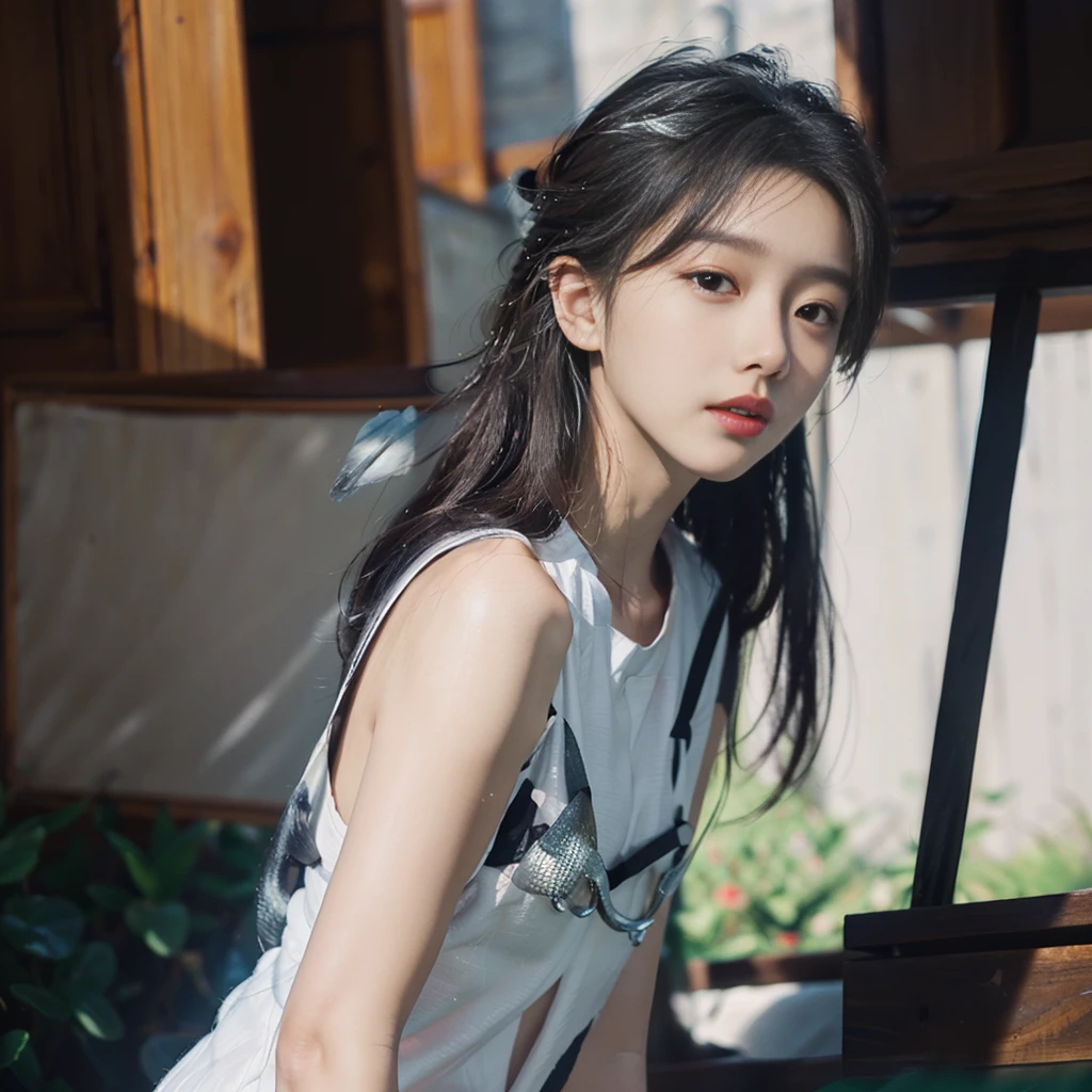 K-pop idols performing on stage, (photo realistic:1.4), (hyper realistic:1.4), (realistic:1.3),
(smoother lighting:1.05), (increase cinematic lighting quality:0.9), realistic lighting, backlighting, light on face, ray trace, (brightening light:1.2), (Increase quality:1.4),
(best quality real texture skin), finely detailed eyes, finely detailed face,
black short tight dresses, shiny skin