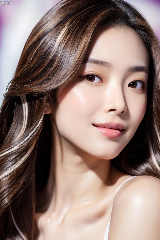 ((Best quality at best)), ((tmasterpiece)), (Detailed pubic hair), s the perfect face,1个Giant Breast Girl,long whitr hair,Wear a suit,White skin of the,Flawless face,ssmile,