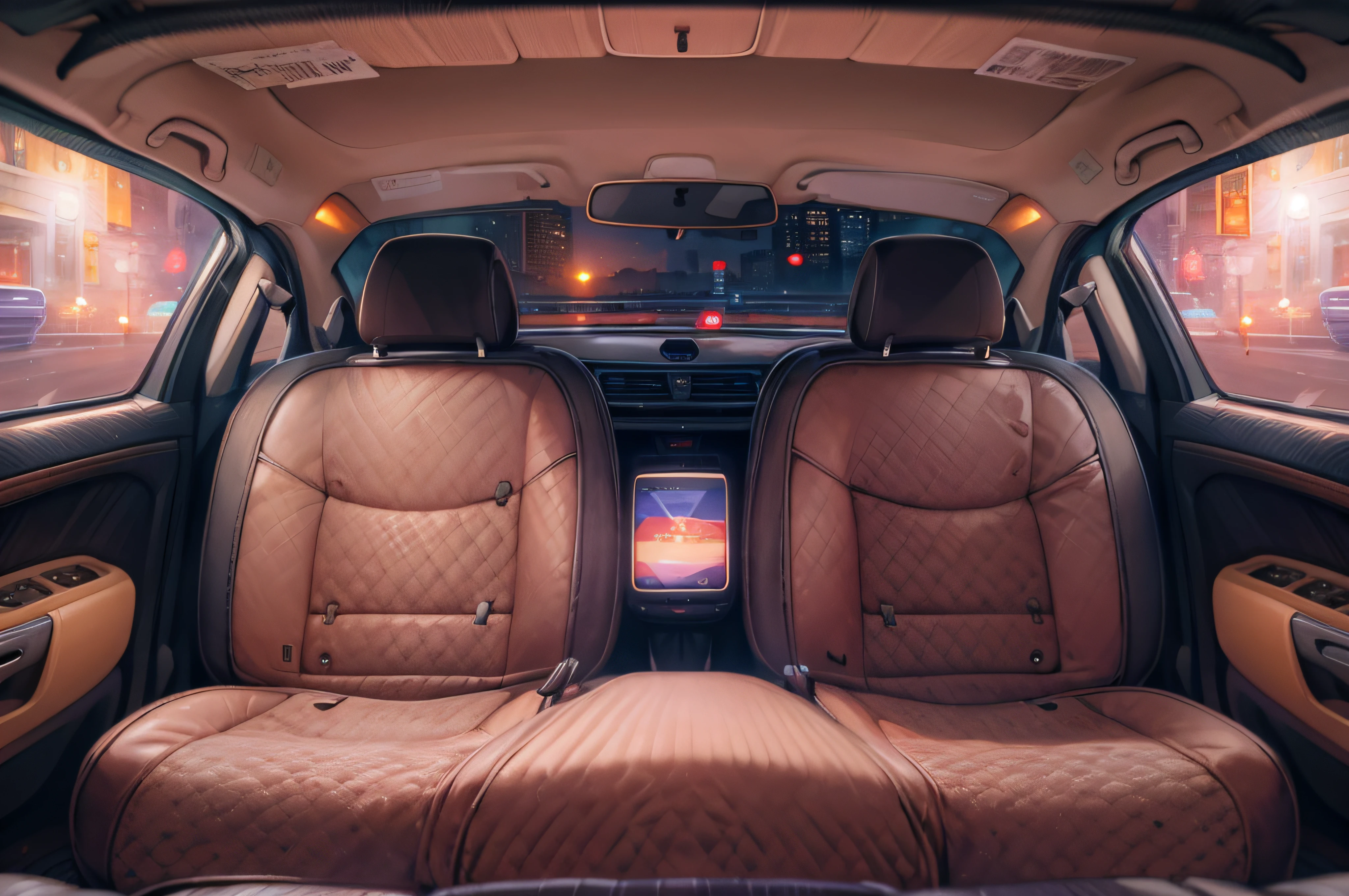natta，Car back seat panorama