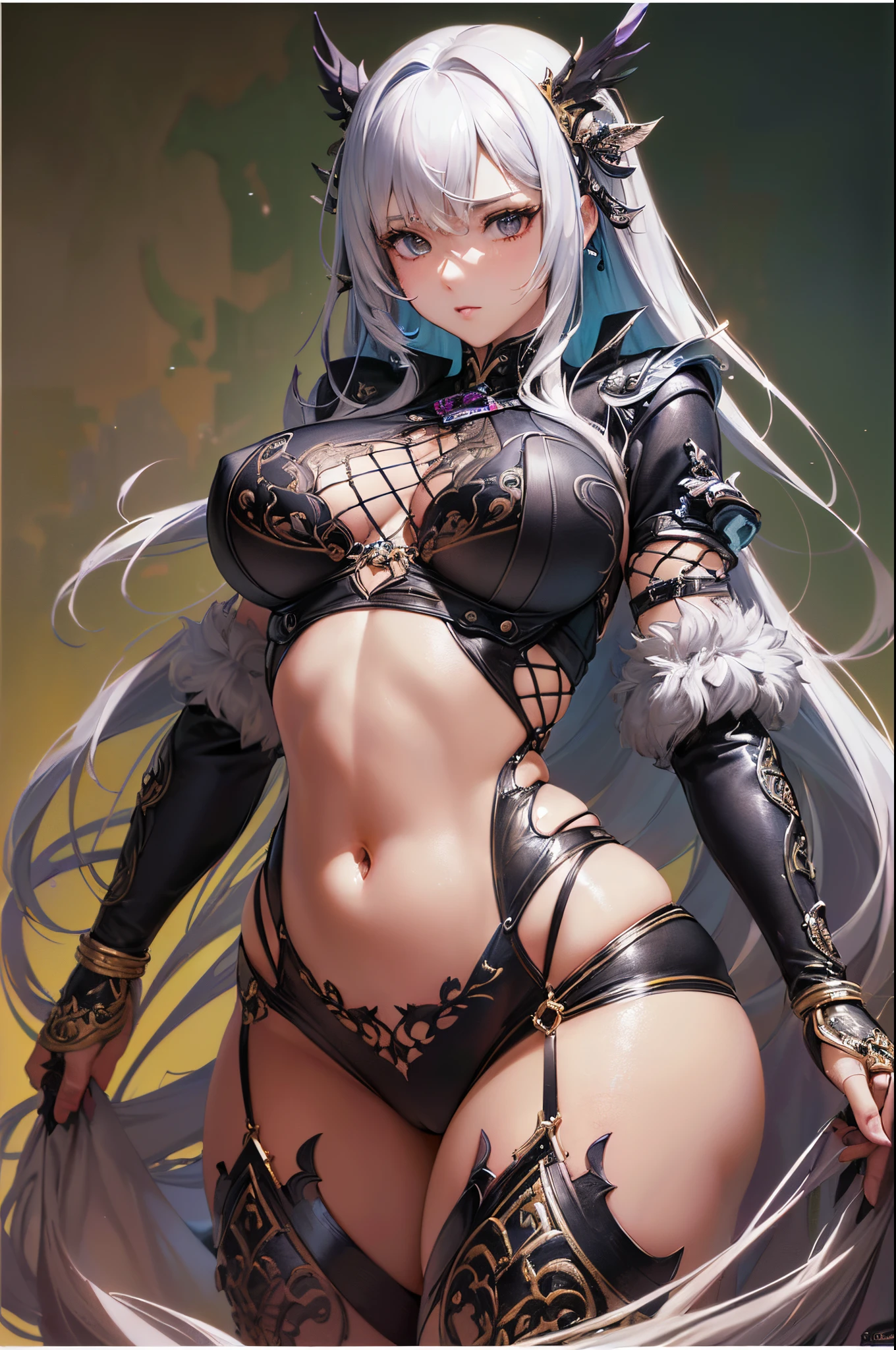 ((Finest quality)),(超A high resolution),(ultra-detailliert),(Meticulous portrayal),((Best Anime)),(Finest works of art),(Ultra-Precision Art),(The art of astounding depiction,Overwhelming depiction:1.5),(Complex and detailed fantasy art), (1 adult female:1.6),plump proportions:1.6, Falun,