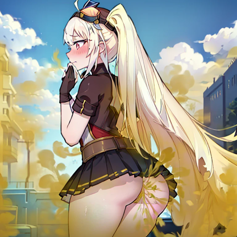 ((layla)),((white hair)),(),((velocity)),Yellow smoke,Attacked by farts, (((Women stand)),velocity,(Yellow smoke is rising),i&#39;i&#39;i&#39;i&#39;i&#39;i&#39; street)),((One Woman)),((A girl smells a fart and chuckle)),((fart while walk)),(farting in street,((blushing)),(masterpiece:1.2、top-quality)、(the Extremely Detailed CG Unity 8K Wallpapers、ultra-detailliert、Best Shadows)、(细致背景)、(The best lighting、extremely delicate and beautiful)、depth of fields、1girl in、独奏 ,looking arround her,Ephemeral,,(),()),((((Girl is embarassed when she smells the bad smell of farts)))),((((profile facing diagonally)))),((i&#39;I closed my mouth with hand feel embarassed...)),(()),((embarassing look)),(()),((massive fart)),((fart text))