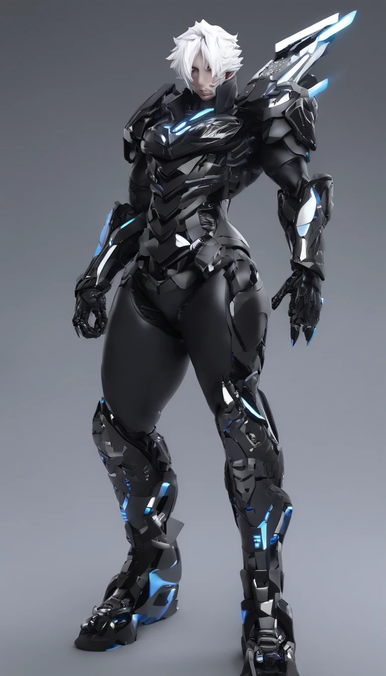 Upload to E621, (male anthro-dragon), Stood up, 独奏, super heavy，Limb fat，White hair, Detailed scale texture, Dragon wings, (at the battlefield), (nakeness), Black blue body，Purple blue and black blue scales，blue belly,dark blue belly，cellshading，The environment is dim，White Dragon Horn，Golden tattoo，victory pose（，（dragon gem），（（rajsha）），（kantanagamoli）），（up front view），Looks pleased，[simple backgound]，Detailed students，Masterpiece artwork，Caustics, edge lit, Singlelightsource, Sharp shadows, Single portrait, (digitgrade, toe claws), (beast wild),Mechanical armor，cyber punk perssonage，Mechanobiology，electric cables，Glowing eyes