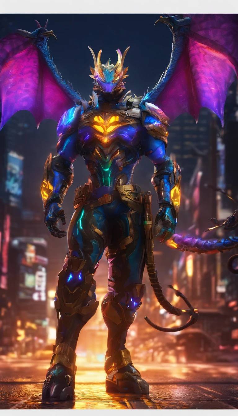 Upload to E621, (male anthro-dragon), Stood up, 独奏, super heavy，Limb fat，White hair, Detailed scale texture, Dragon wings, (at the battlefield), (nakeness), Black blue body，Purple blue and black blue scales，blue belly,dark blue belly，cellshading，The environment is dim，White Dragon Horn，Golden tattoo，victory pose（，（dragon gem），（（rajsha）），（kantanagamoli）），（up front view），Looks pleased，[simple backgound]，Detailed students，Masterpiece artwork，Caustics, edge lit, Singlelightsource, Sharp shadows, Single portrait, (digitgrade, toe claws), (beast wild),Mechanical armor，cyber punk perssonage，Mechanobiology，electric cables，Blue glowing eyes