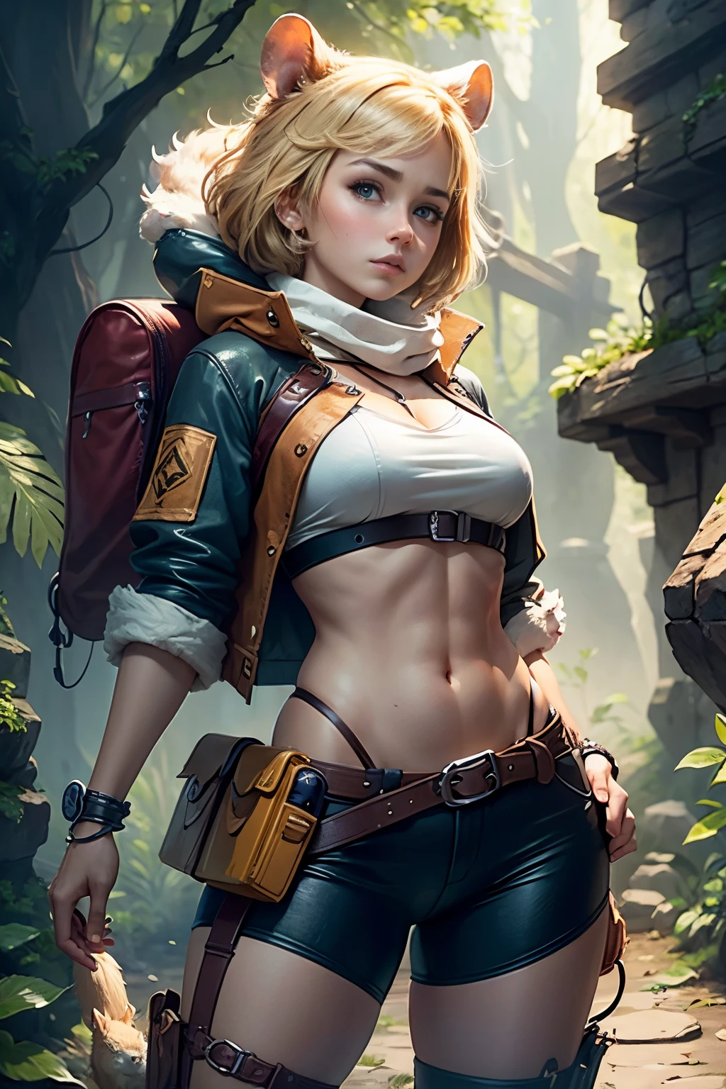 female Hamster Adventurer