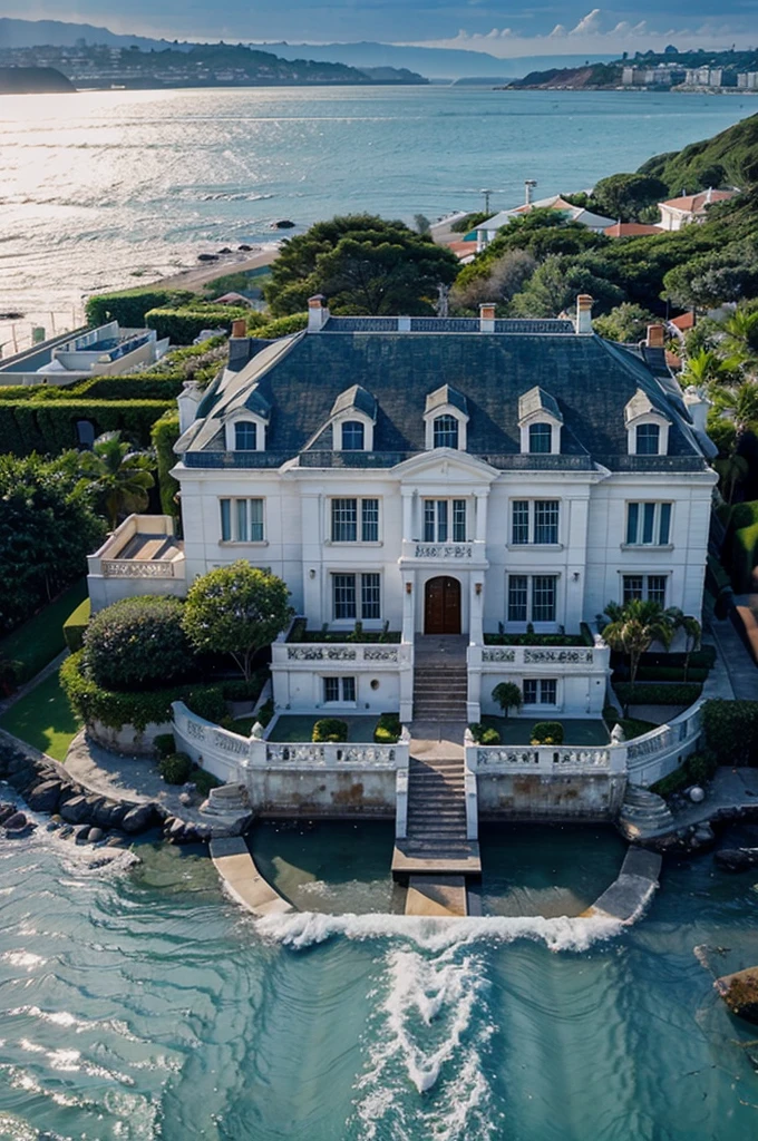 Mansion by the sea