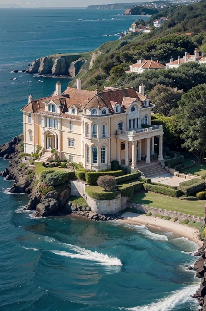 Mansion by the sea