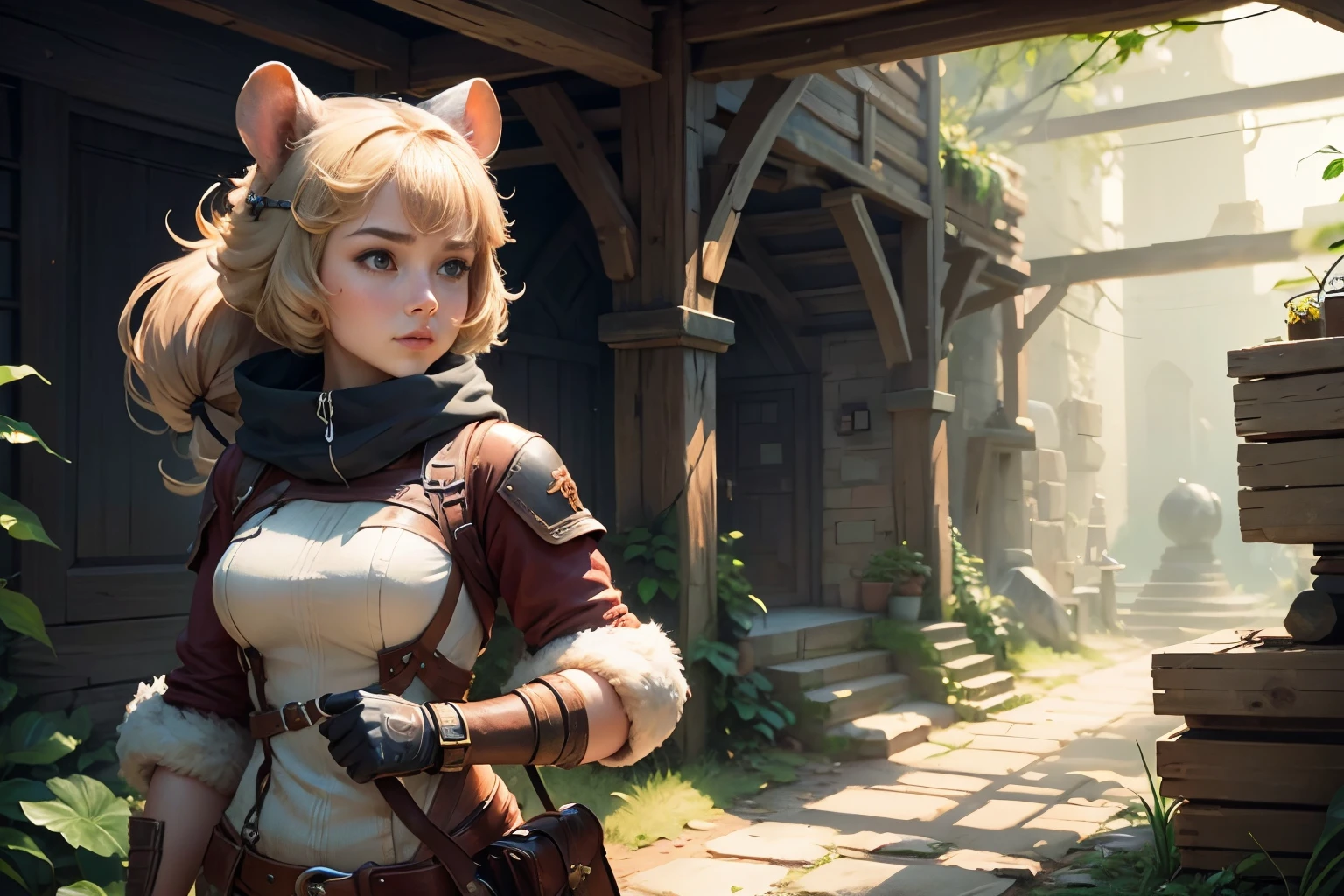 female Hamster Adventurer