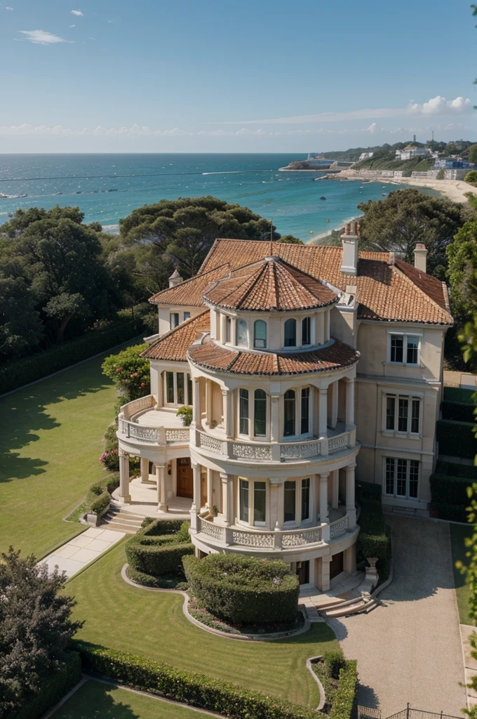 Mansion by the sea