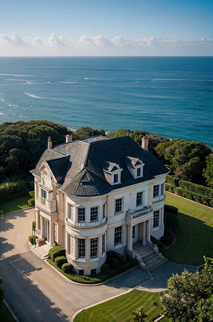 mansion by the sea