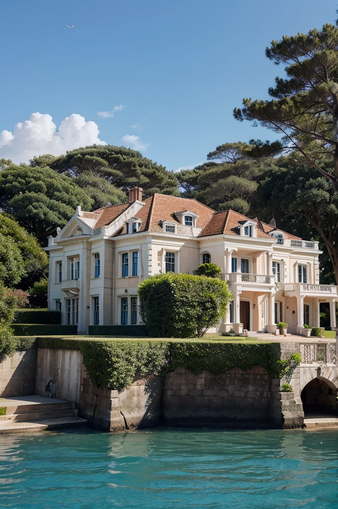 Mansion by the sea