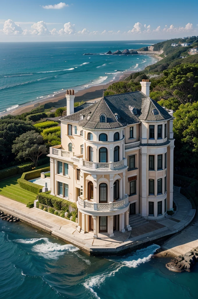 Mansion by the sea