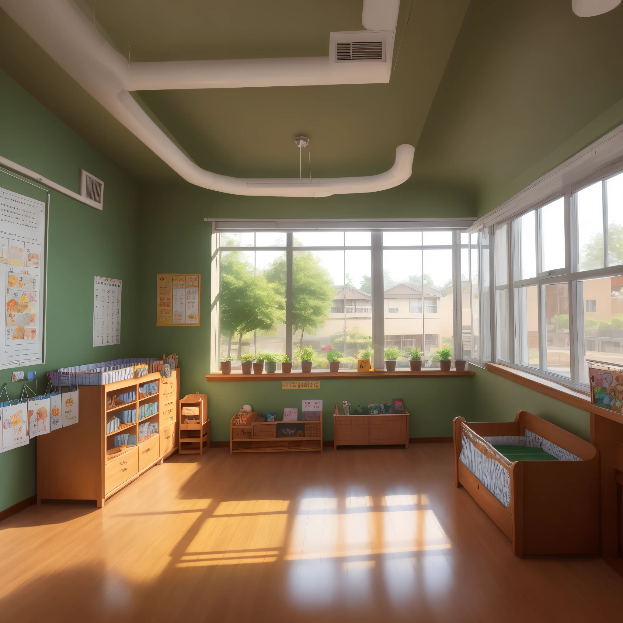 Background nursery school