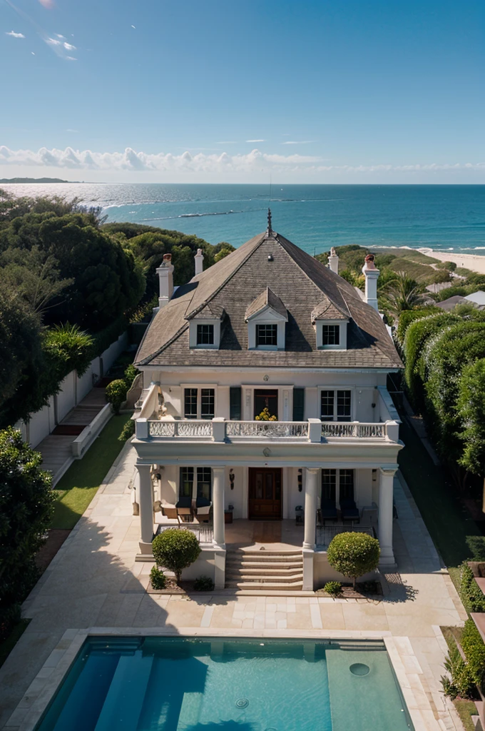 Mansion by the sea