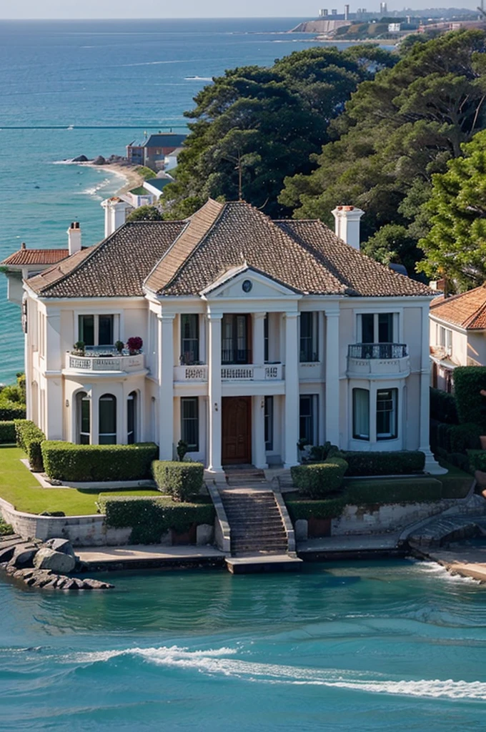 Mansion by the sea