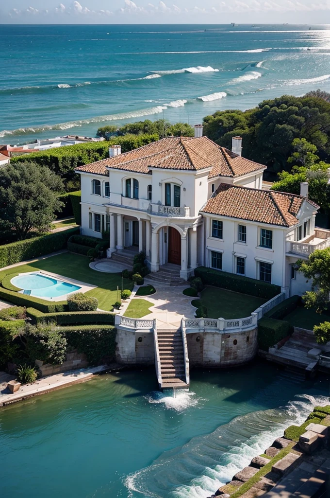 Mansion by the sea