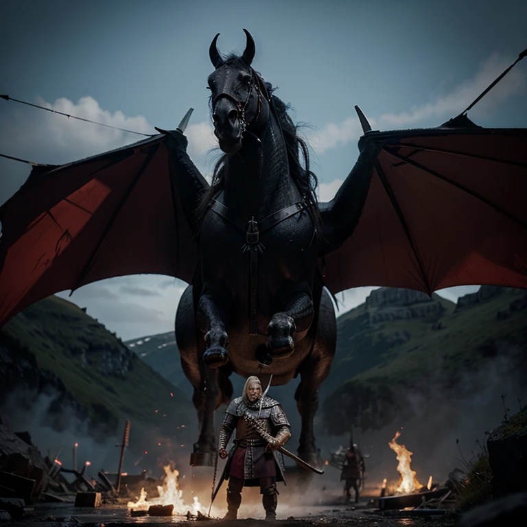 Wikinger Drache Blut