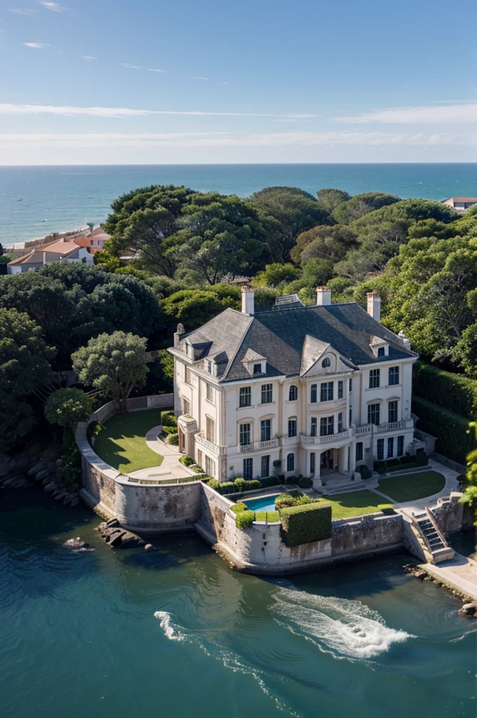 Mansion by the sea