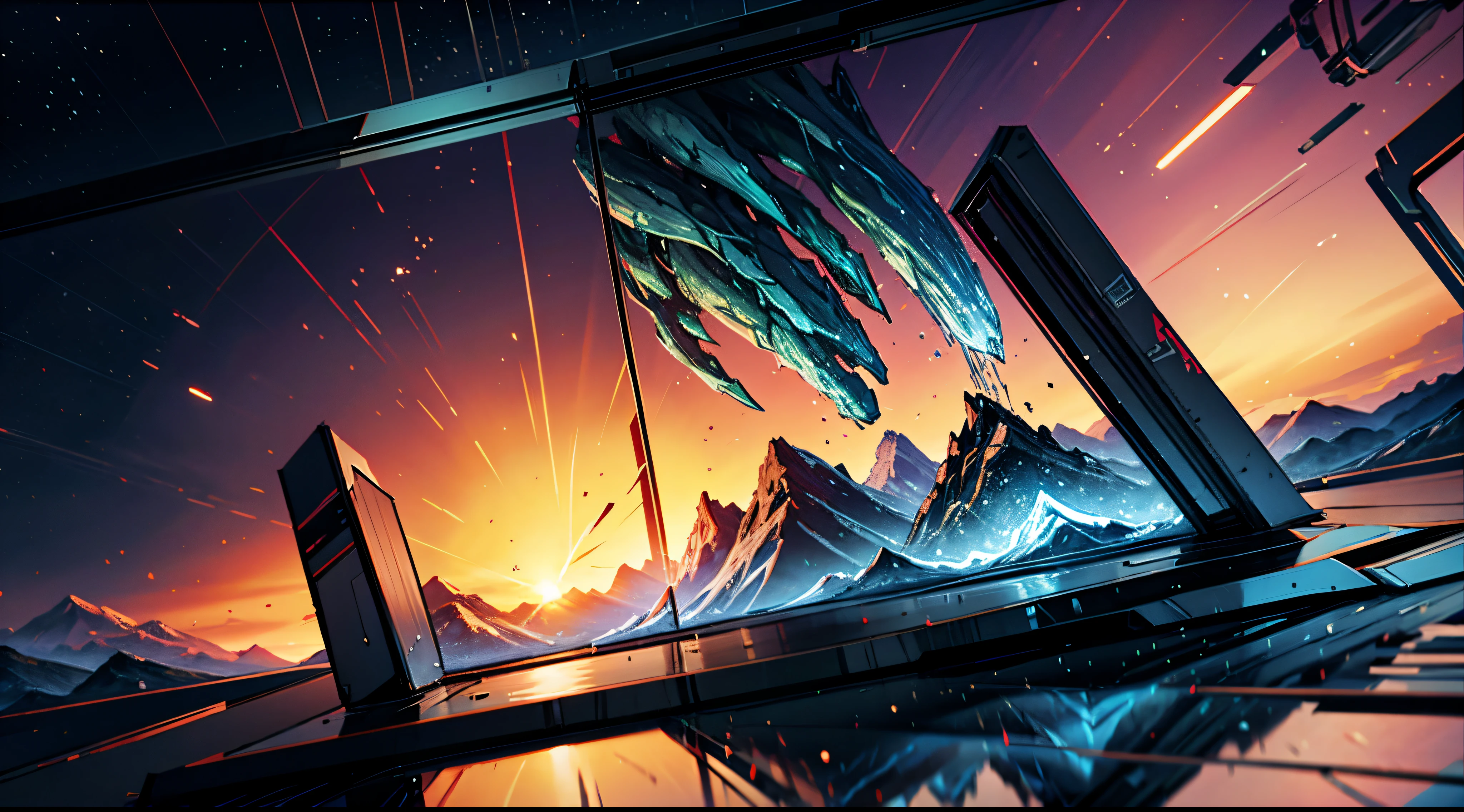Engaging 3D visualization featuring stunning graphs、glinting