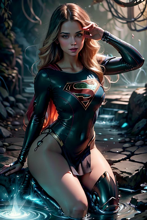 Beautiful, Powerful supergirl with flowing blonde hair and a captivating smile. your strength, Muscular Physique Radiates Confidence and Strength. Os detalhes intrincados de seu rosto, prosthetic arm, Leg prosthesis, showing off her piercing blue eyes and perfectly shaped lips, melhorar seu carisma geral. She is the epitome of female empowerment and strength. Realistic, fotografia. Fantasia rasgada.

Ela fica alta em um jardim vibrante, Full of lush greenery and colorful flowers. Sunlight gently caresses your flawless skin, criando um, brilho suave. The garden is teeming with life, com borboletas voando ao seu redor, attracted by its natural beauty.

The scene is captured in stunning 8K resolution, garantindo a mais alta qualidade e clareza. The image is ultra-detailed, reflecting every intricate aspect of Supergirl's appearance and the surrounding environment. With realistic and photorealistic rendering, Cada detalhe, from the texture of the hair to the delicacy of the petals, is brought to life.

O estilo de arte mistura elementos de retratos e arte conceitual, creating a unique and captivating composition. It shows the powerful presence of supergirl amidst the serene beauty of nature. The colors are vivid, accentuating the vibrancy of the garden and enhancing the overall aesthetic appeal.

The lighting in the image is meticulously crafted, emphasizing Supergirl's characteristics and adding depth to the scene. O macio, A luz do sol quente projeta sombras delicadas, melhorar ainda mais a qualidade tridimensional da obra de arte.

Em resumo, The prompt is:
Supergirl, louro, peituda, musculoso, belos olhos detalhados, beautiful detailed lips, olhos e rosto extremamente detalhados, long eyelashes, cena do jardim, 8K resolution, ultra-detalhado, Realistic, fotorrealista, retrato, arte conceitual, vivid colors, luz solar quente, Women's Strength and Empowerment.