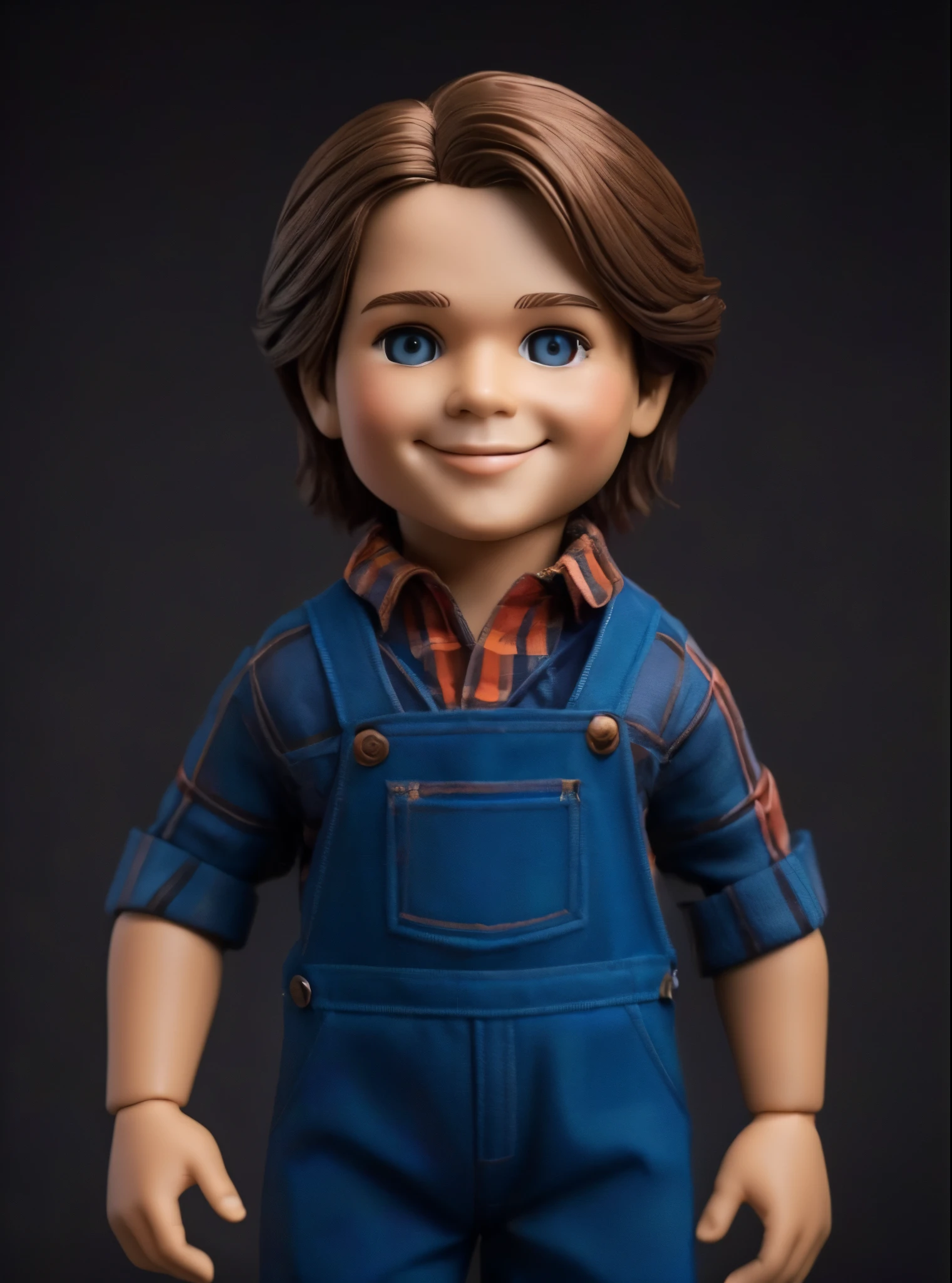 Good Guy is an angelic-looking ventriloquist dummy. Your hair is so brown, Seus olhos azuis brilham, image in very high quality.