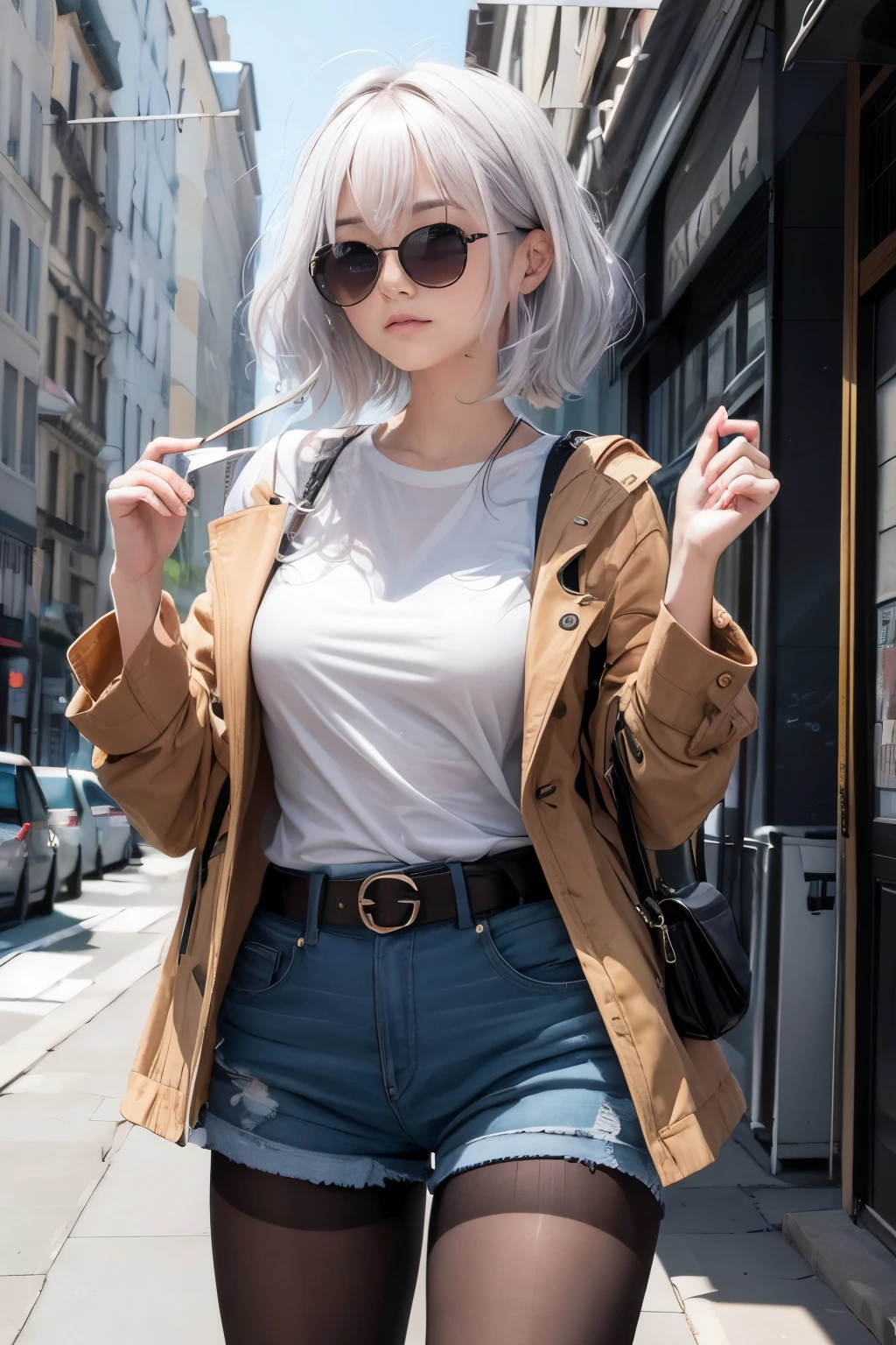 1girl,furina,genshin,shorthair,realistic
