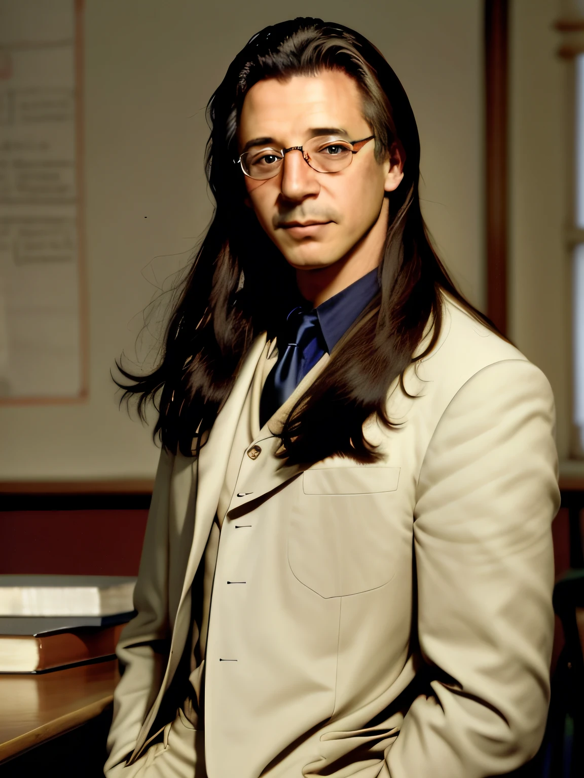 A High School history teacher at Samuel Gompers High School