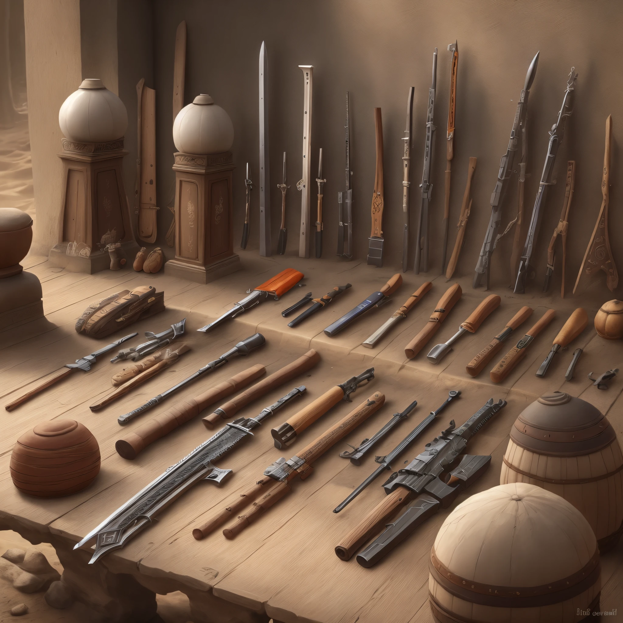 Ancient weapons