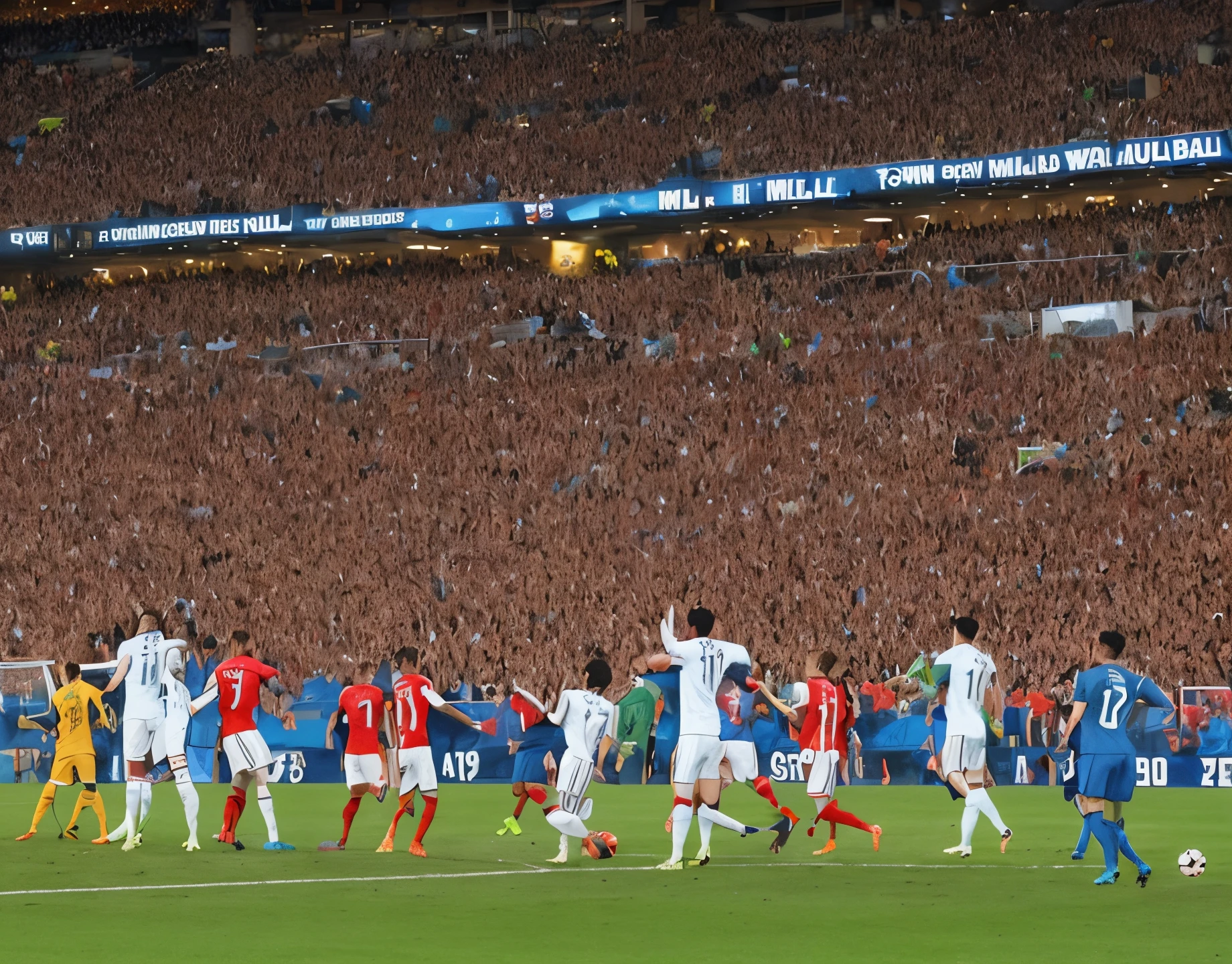 Estados Unidos ganando el mundial de futbol