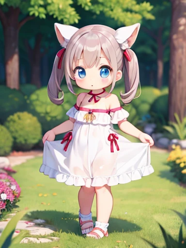 li, small breasts, full body