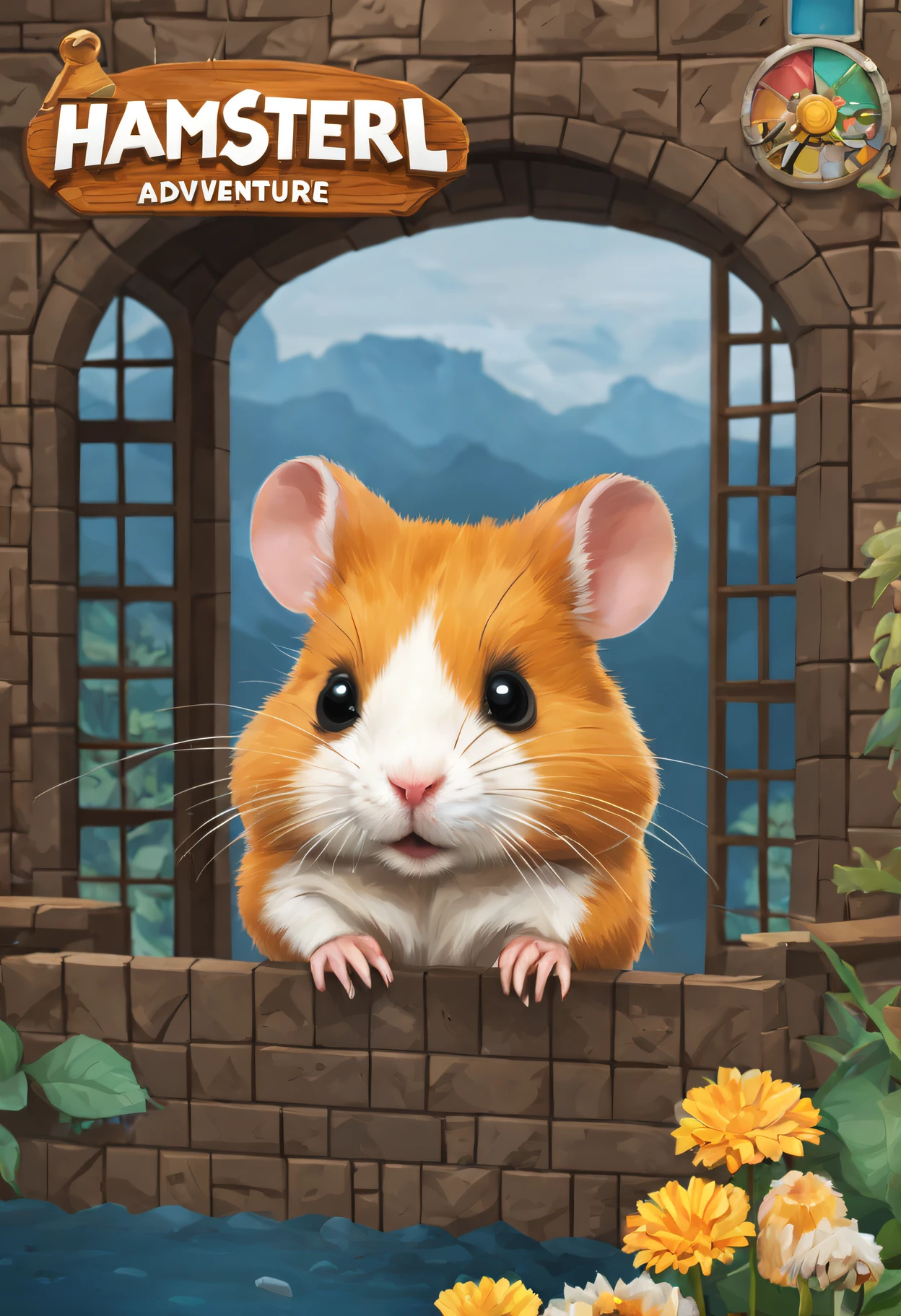 a mosaic：Hamster Adventurer