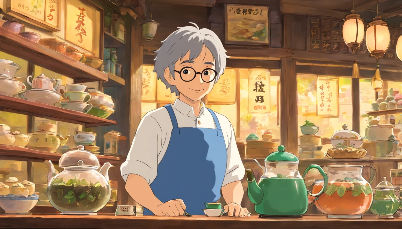 tea shop owner